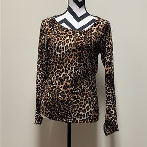 Cheetah print top